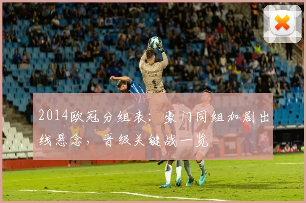 2014欧冠分组表:豪门同组加剧出线悬念,晋级关键战一览